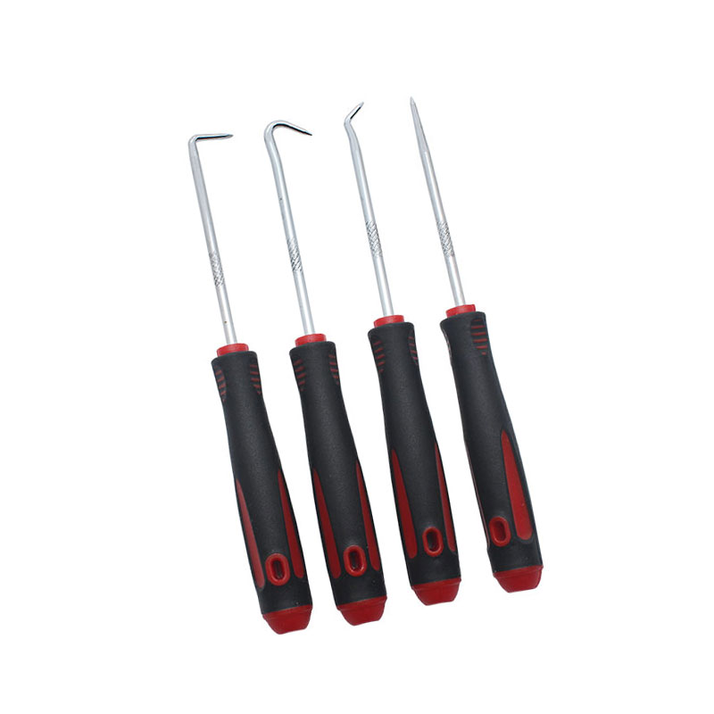 Set of 4 Car Remover Tool Set Auto Car Pick and Fork Hook Kit for O Ring Oil Seal Screwdrivers Gasket Puller Remover Craft Hand