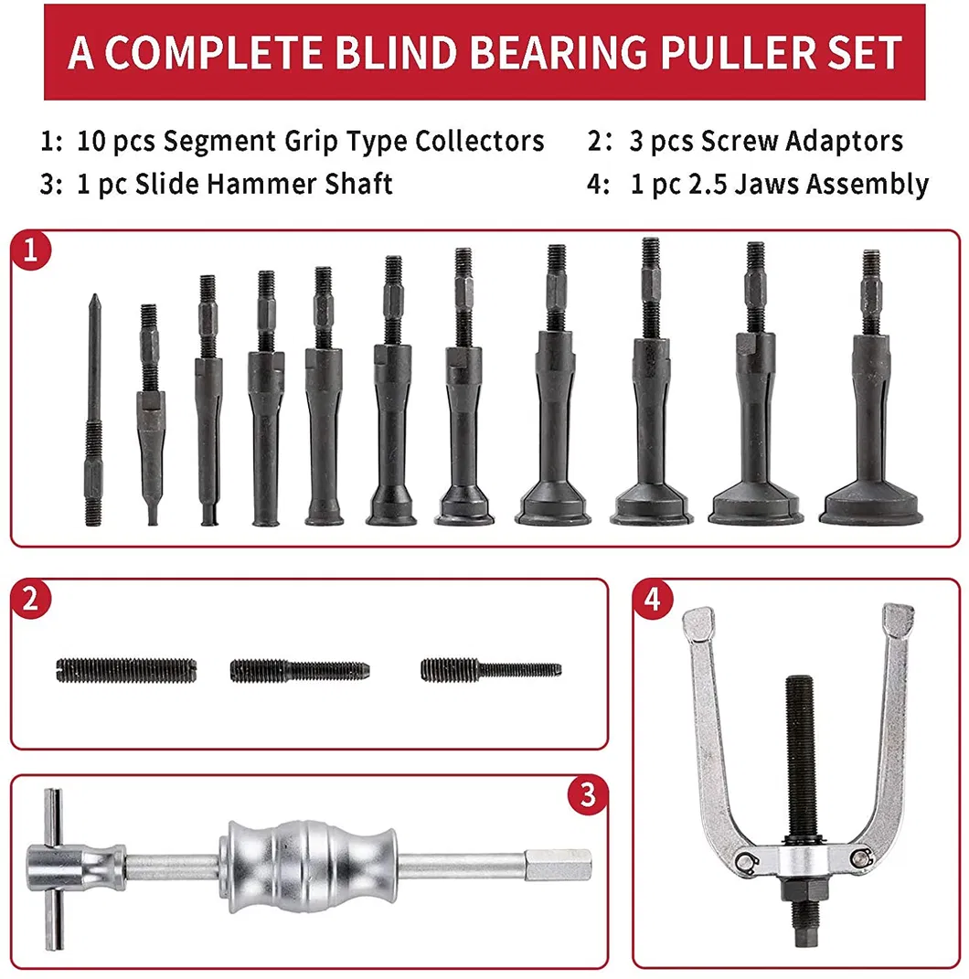 Bearing Extractor Set 3