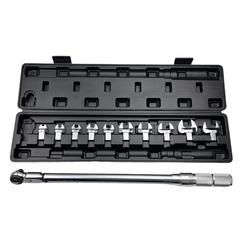 30-210N.m 14*18 12pcs Open Head Ratchet Torque Wrench Set With Good Price