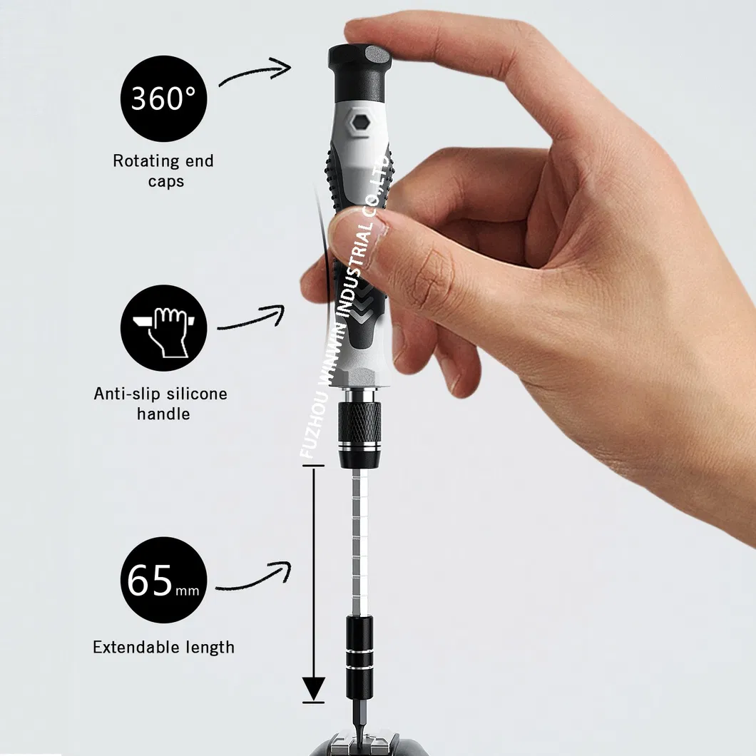 Screwdriver Set 132 in 1 Components