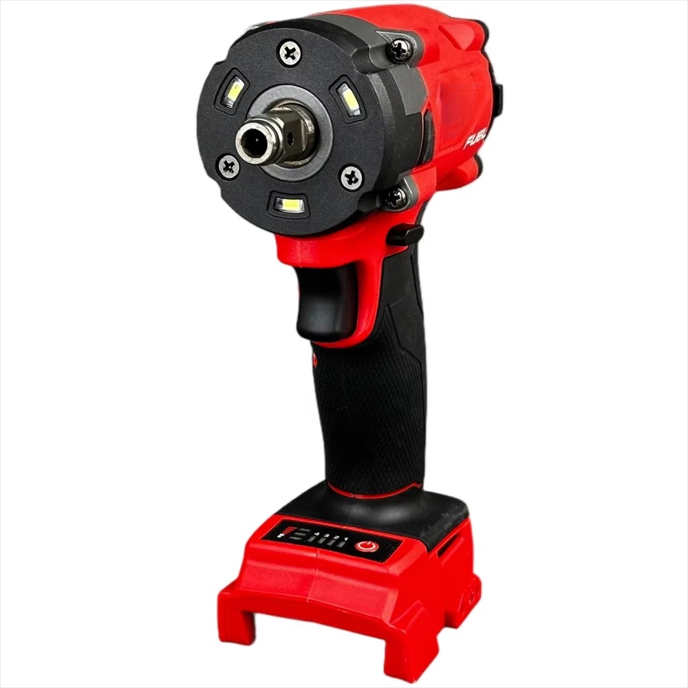 High Performance 350Nm Power Wrenches with Brushless Motor, Cordless Impact Wrench for Automotive Repair and Home Use
