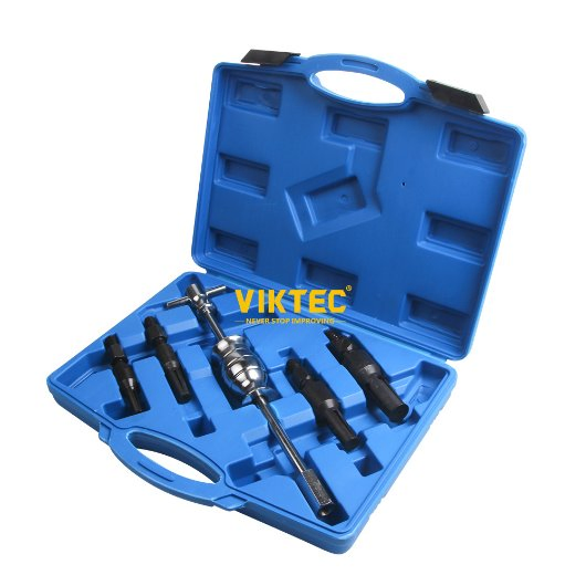 5PC Inner Bearing Puller Tool Set Blind Hole Tool Slide Hammer Kit Pilot Needle Inner Bearing Puller