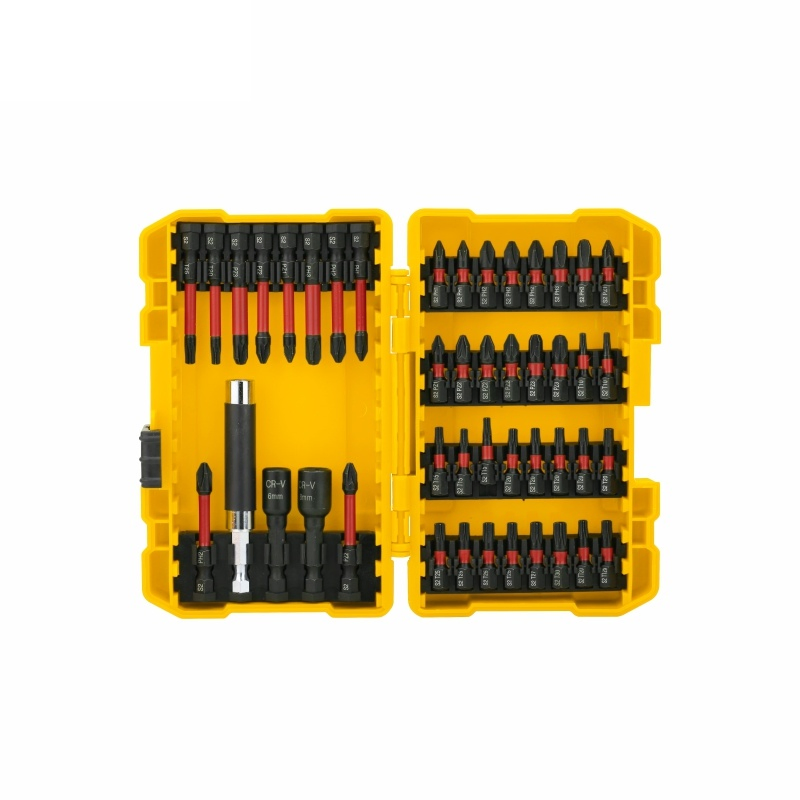 Industrial Grade Magnetic Screwdriver Bit Set S2 Steel Hex Drill Bits Set for Electric Screwdrivers and Power Drills