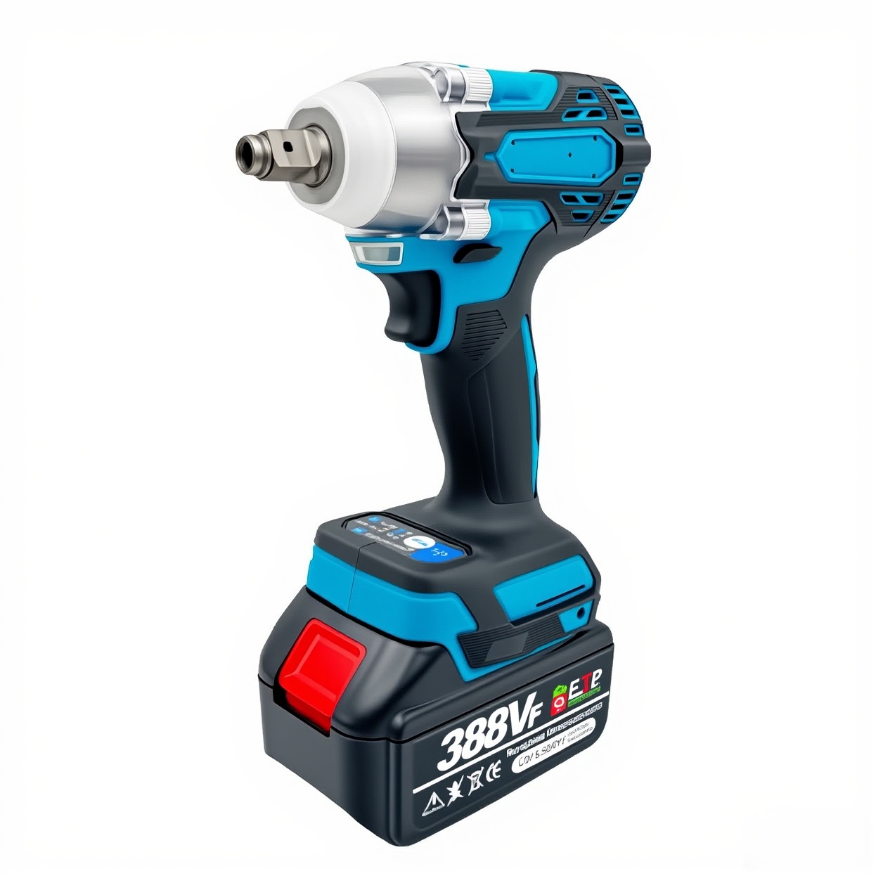 Factory Direct Price Professional 21V Electric Impact Wrench Brushless Torque Wrench Handheld Power Ratchet Industrial Grade