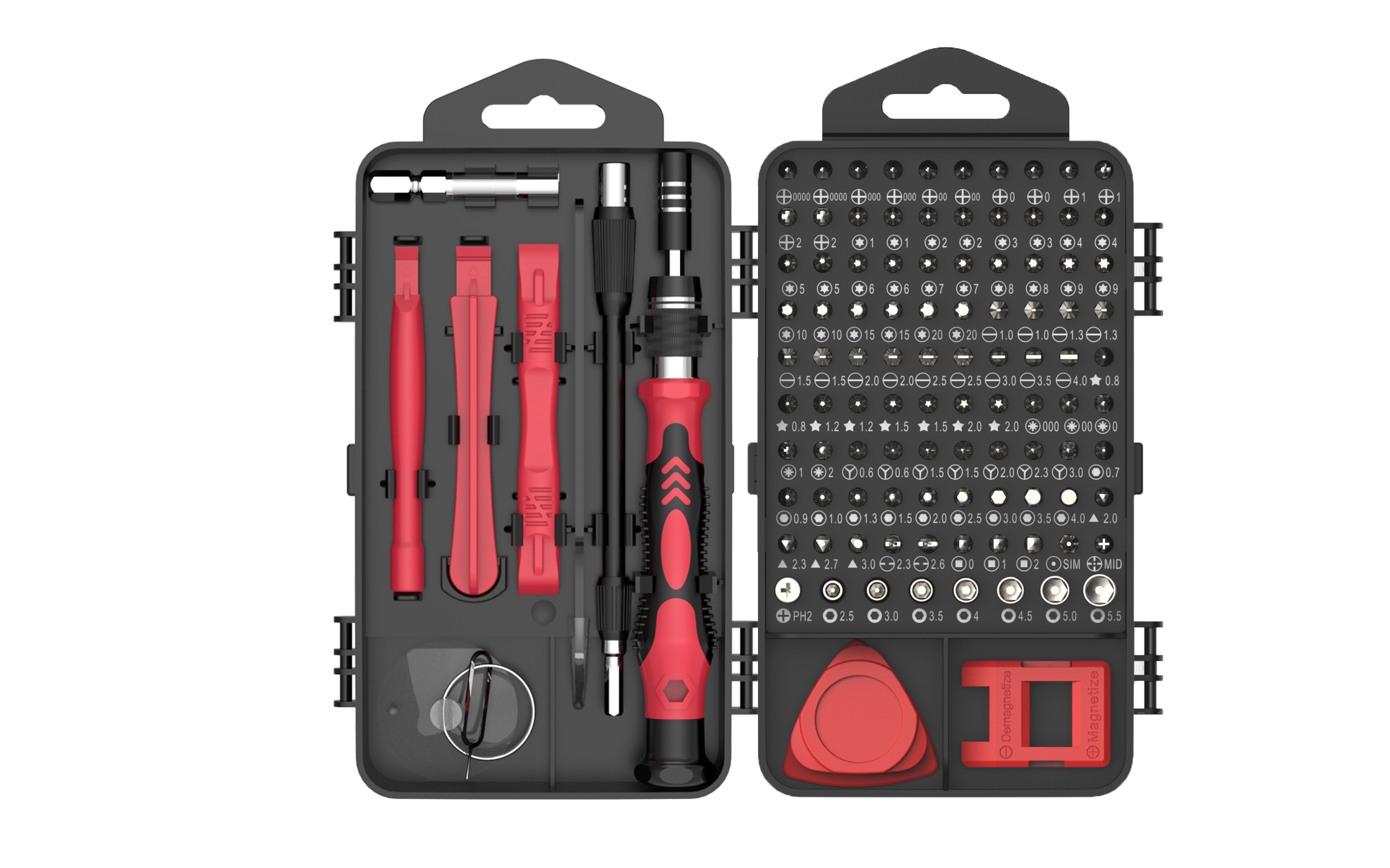 117/118-in-1 Precision Screwdriver Sets, Professional Repair Tool Kit With Flat Head &amp; Multiple Bits For Electronics, Phone