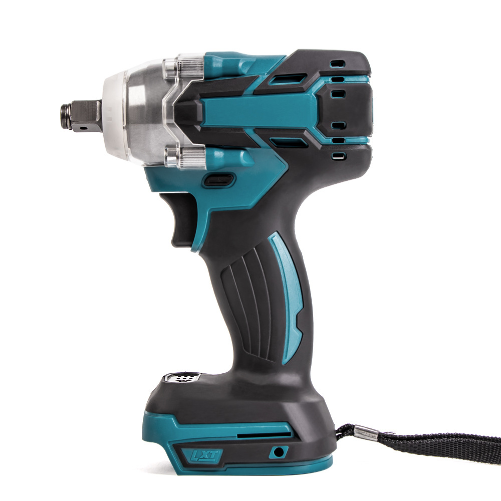 Foreign Trade Electric Lithium Battery Brushless Charging Large Torque Wrench Impact Screwdriver Auto Repair Air C