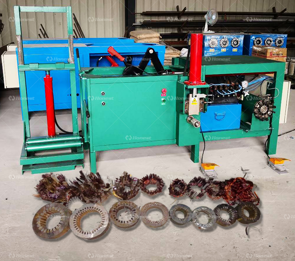 Motor Stator Recycling Machine
