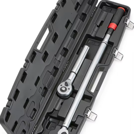 High Precision 3/4 Inch Adjustable Torque Wrench 200-1000N.m, &plusmn;3% Accuracy, 48 Teeth, Automotive &amp; Bike Maintenance Tool