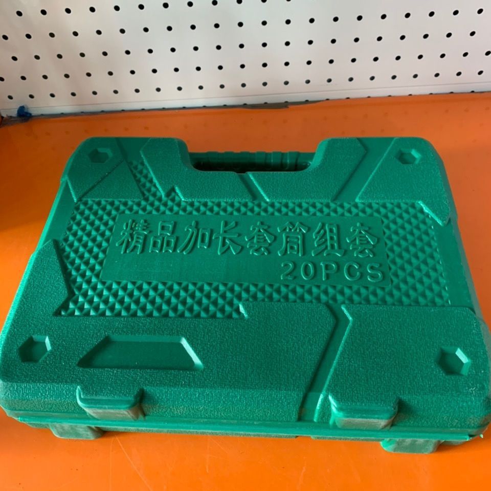 Electric Wrench Socket Set Extended Hex Wrench Large Air Impact Wrench Head Automotive Repair Tool Box Set