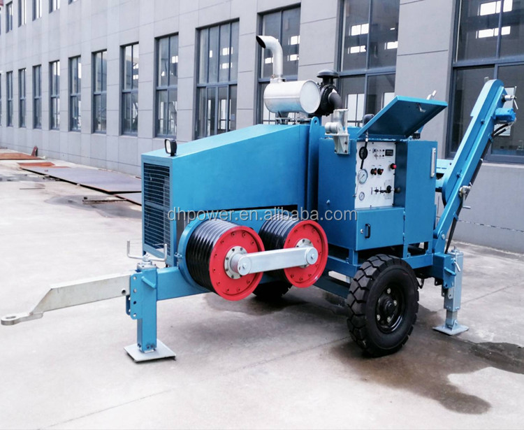 42T Hydraulic Cable Puller Machine