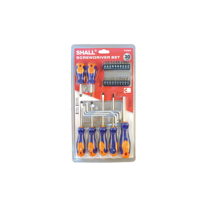 Shall 22PCS Combined Screwdriver Tool Set with Bit Holder Driver Mini Combination Pliers Cvr Bits Offset Screwdrivers