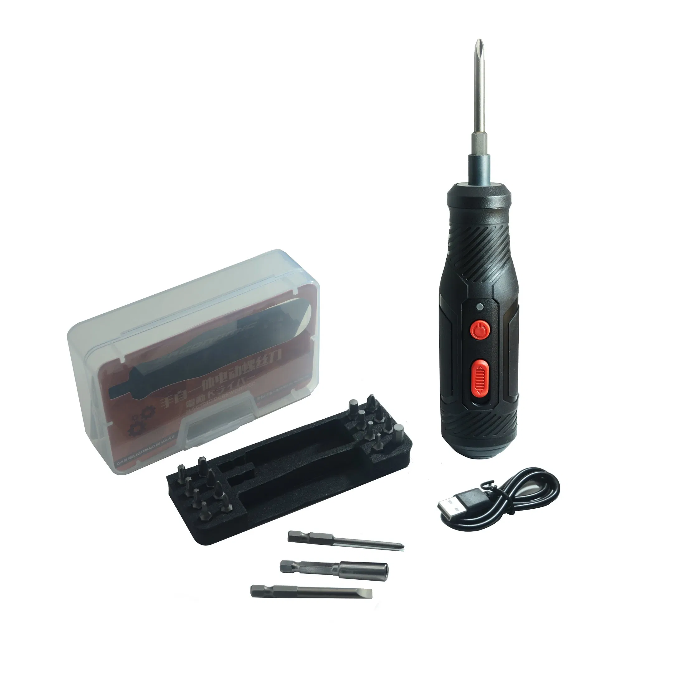20 Bits 3.6V Cordless Battery Screwdriver Machine Mini Electric Screwdriver Set