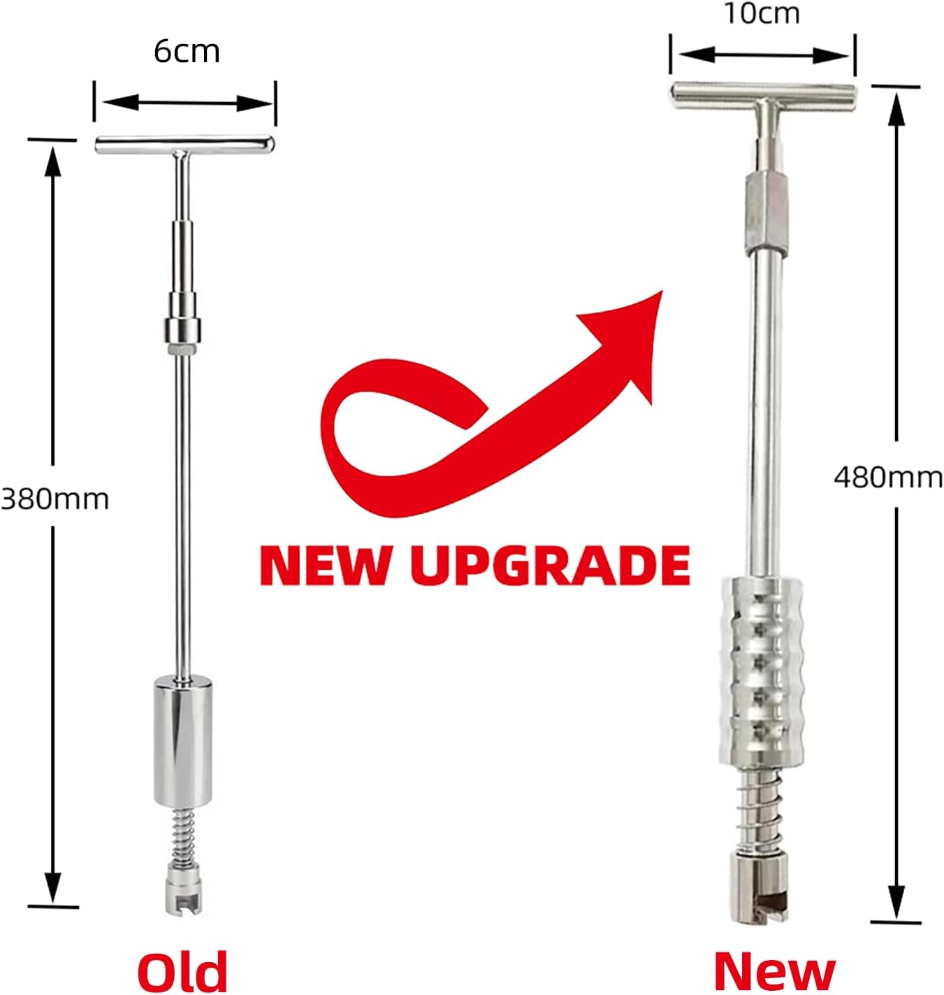 M16 Big Size Heavy Duty Auto Slide Hammer Dent Remover Tools Cars Silver Color (Slide Puller) Paintless Universal Fit
