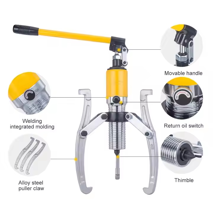 Hand Pump Split Type Integral Hydraulic Gear Puller Gear Extractor Tool
