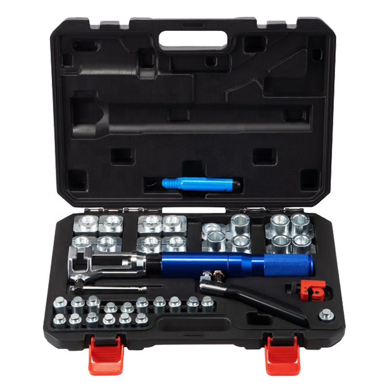 Automotive Brake Service Tools Hydraulic Brake Pipe Line Flaring Tool Set for 3/16"-1/2"