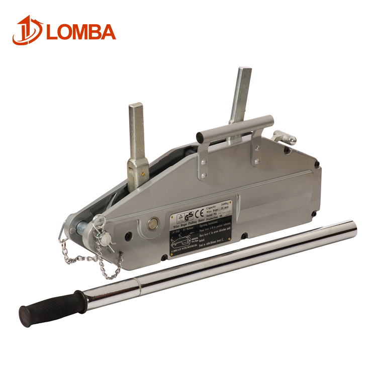 1 3 5t Heavy Duty Ratchet Rope Tighten Puller Manual Wire Lever Hoist