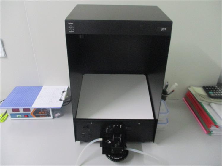 Contact lens tester — automated optical inspection system for cosmetic and corrective contact lenses