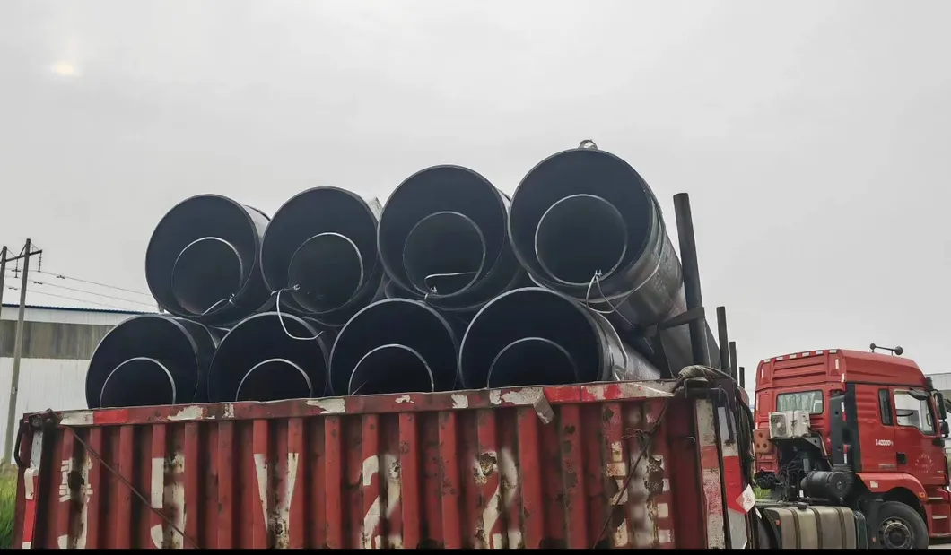 Venta Directa de Fábrica Q235 Tubo de Acero al Carbono LSAW Tubo ERW