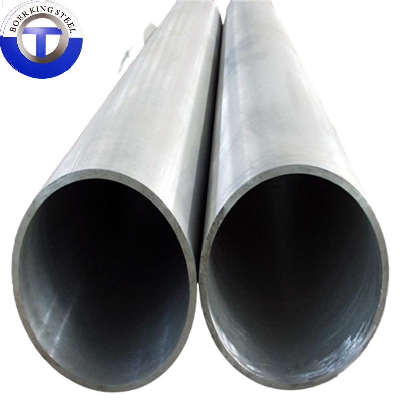 Tubería de acero aleado laminada en caliente de fábrica 16-50mn 27simn 40cr Tubería de acero al carbono sin costura para uso industrial