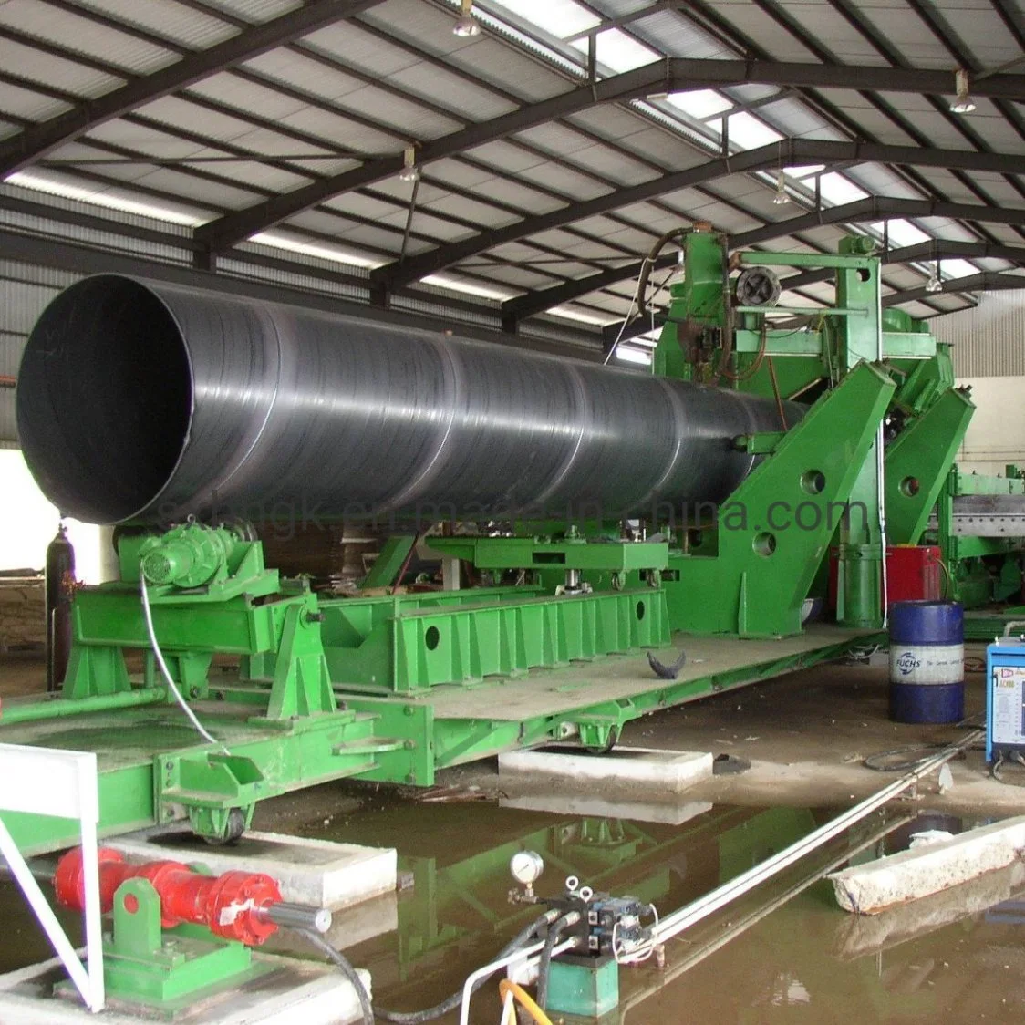 3620mm Máquina de fabricación de tuberías en espiral SSAW
