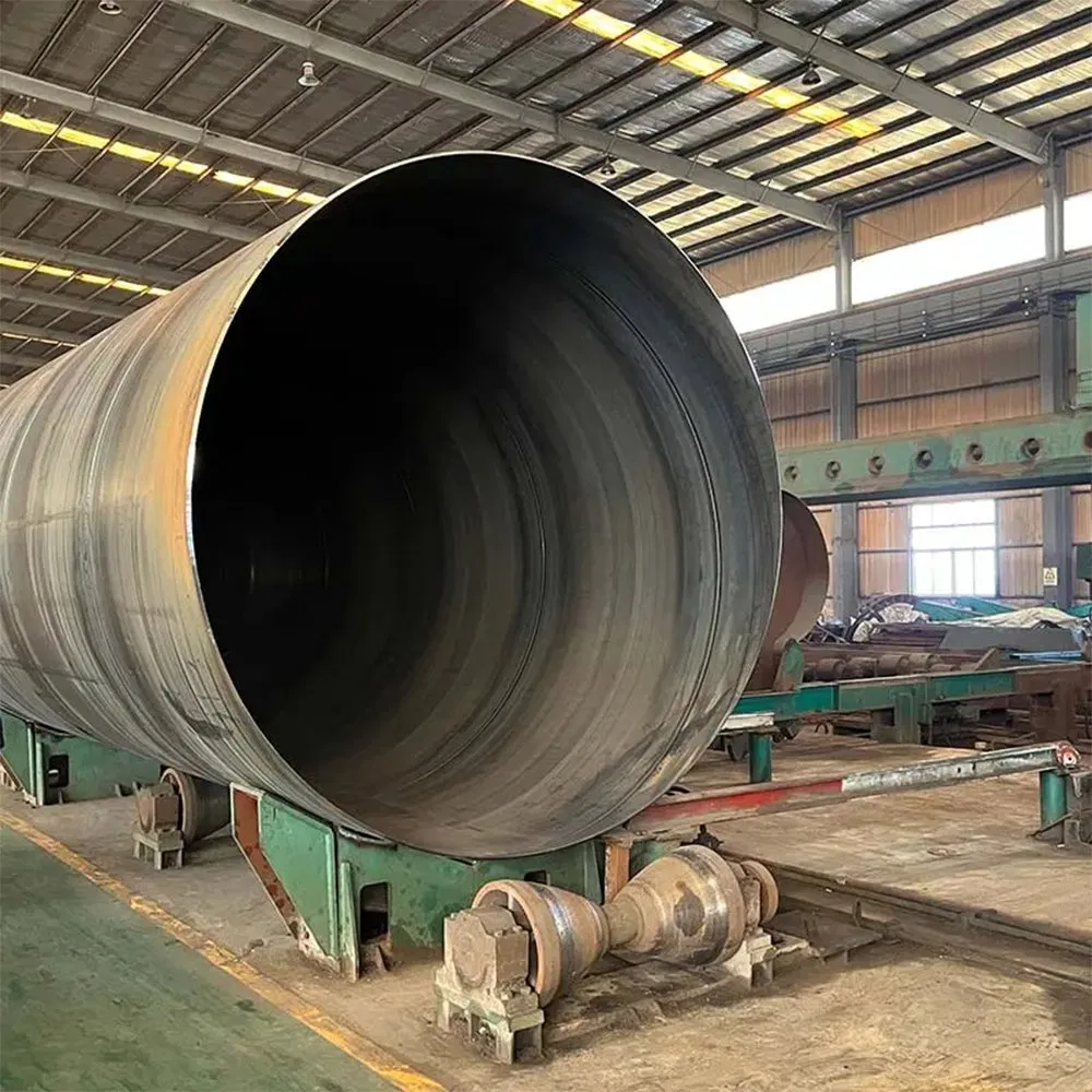 Tuberías de pilotes de acero ASTM A252 premium para uso estructural Tubería de estructura ordinaria Tubería soldada en espiral Tuberías soldadas longitudinalmente