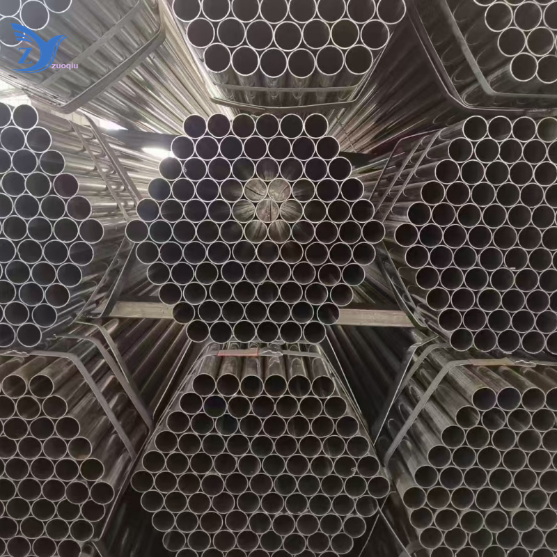 S235jr S255jr Q235B Q355b Tubos de acero al carbono soldados longitudinalmente para construcción