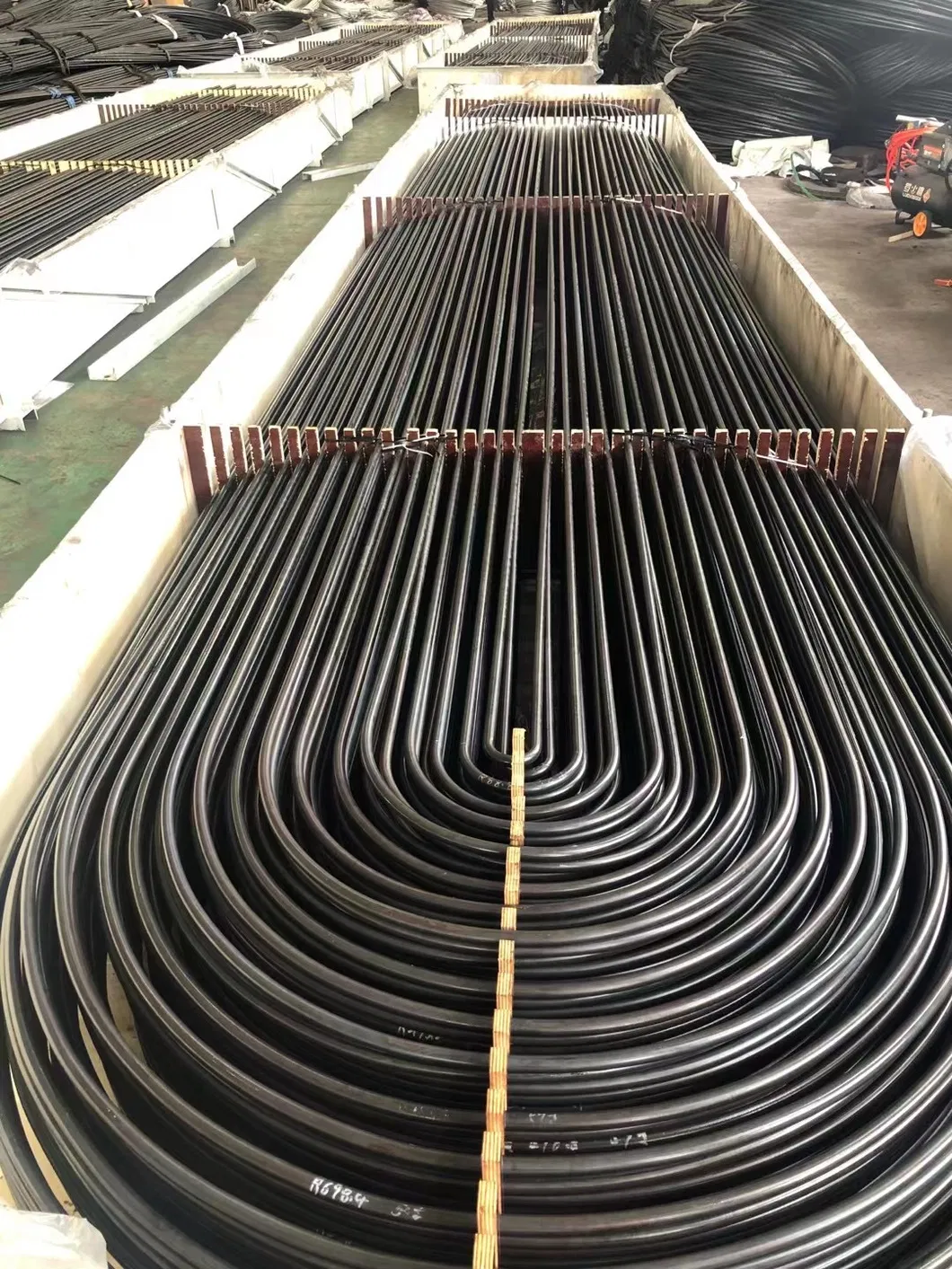 Tubo de aletas extruido en espiral soldado de alta frecuencia ASTM A179