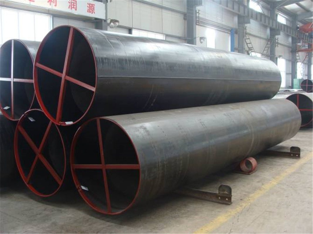 En 10217 UOE Formado Transporte de Aceite Tubería de Acero al Carbono LSAW CS ASTM A252 API Tubería Soldada