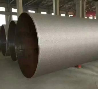 Proveedor de fábrica de China ASTM A139 ASTM A252 Tubería de acero soldada LSAW estructural redonda para construcción marina