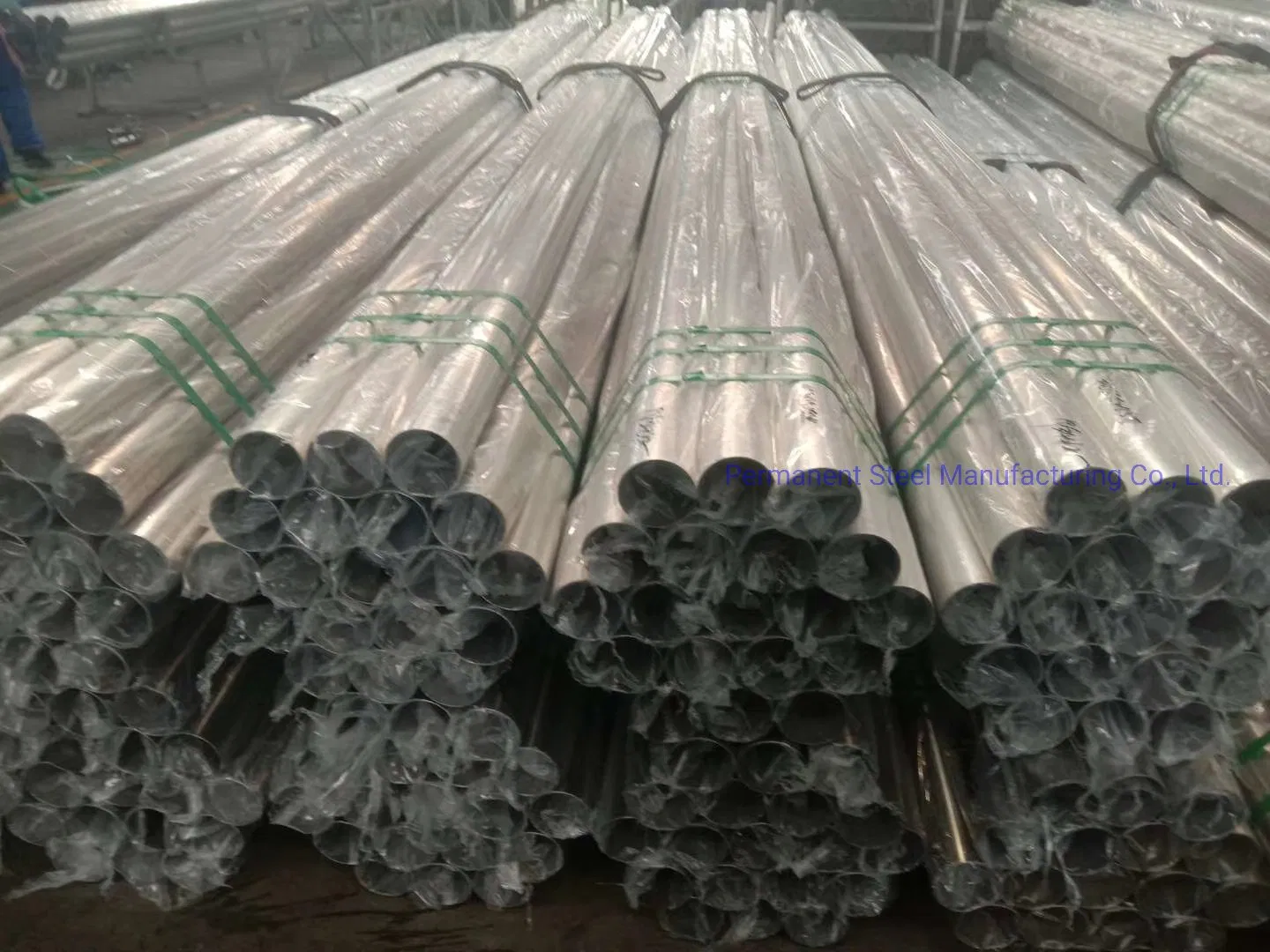 Tuberías de condensador de acero austenítico sin recocido soldadas por inducción de alta frecuencia ASTM A851 / ASME SA851