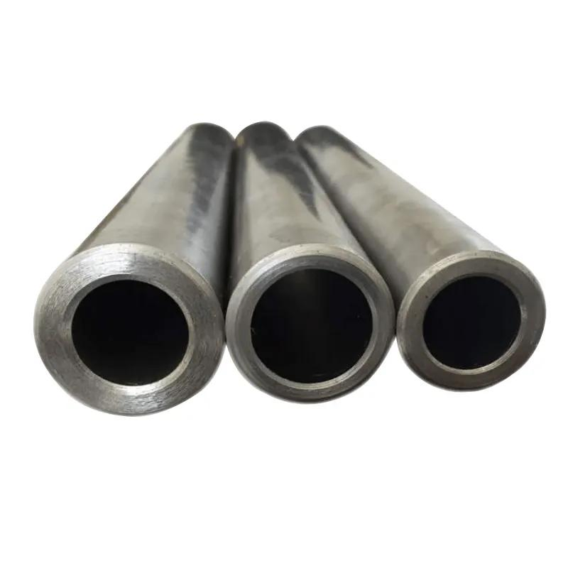 Fábrica Q235/Q345 Tubo de acero sin costura de precisión dibujado en frío para construcción de tuberías de petróleo/gas