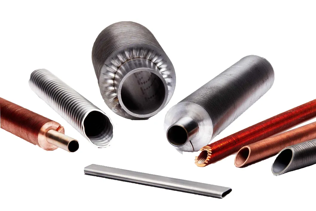 Finas de aluminio con aletas soldadas de alta frecuencia para fábrica de enfriadores