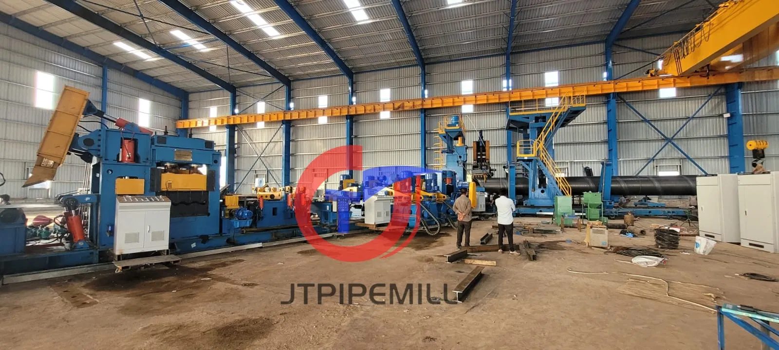 3200mm Dia con 24mm Tubo Soldado en Espiral de Grosor para Proyecto de Agua