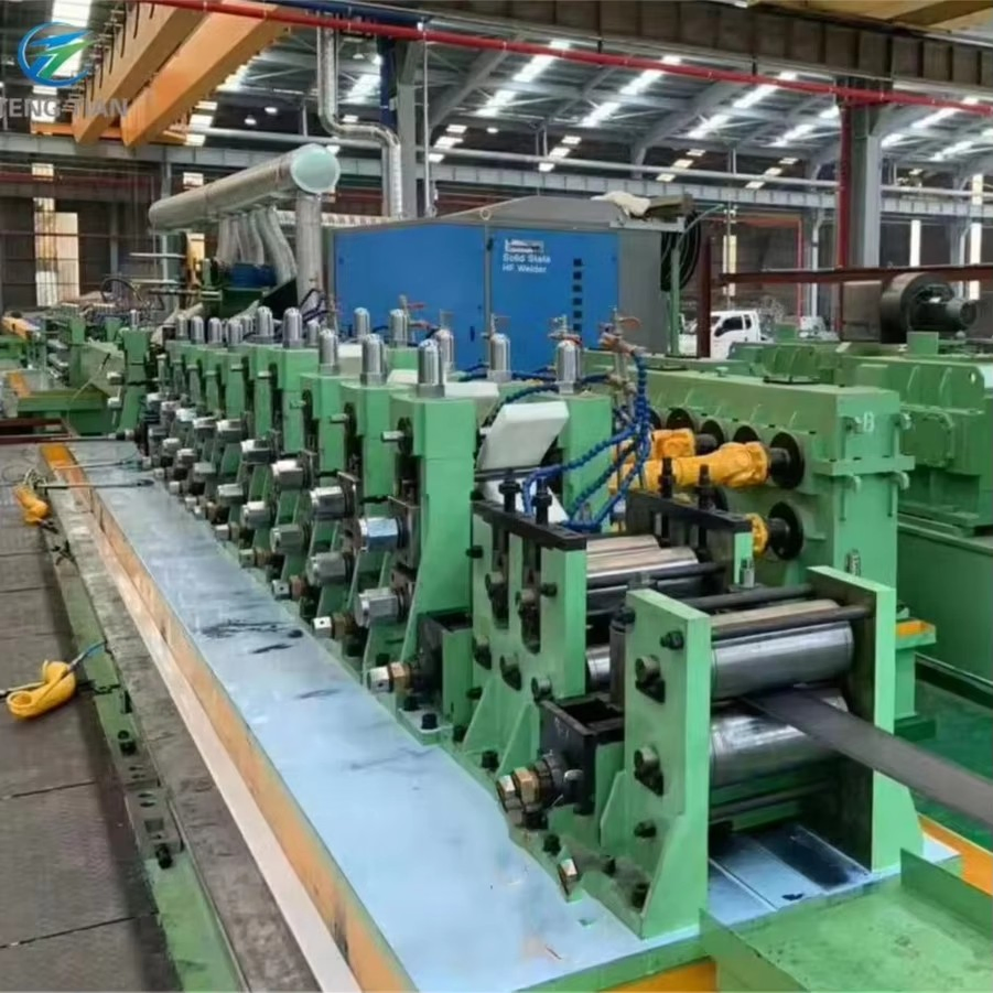 Molino de rodillos ERW automático de alto rendimiento para tubos de acero