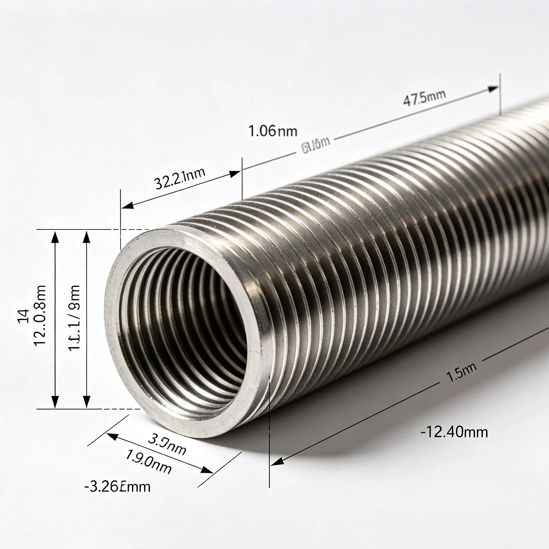 Tubo de aletas soldado de alta frecuencia resistente al calor para horno de molino de acero, longitudes OEM, precios al por mayor, tubos de reemplazo de fábrica
