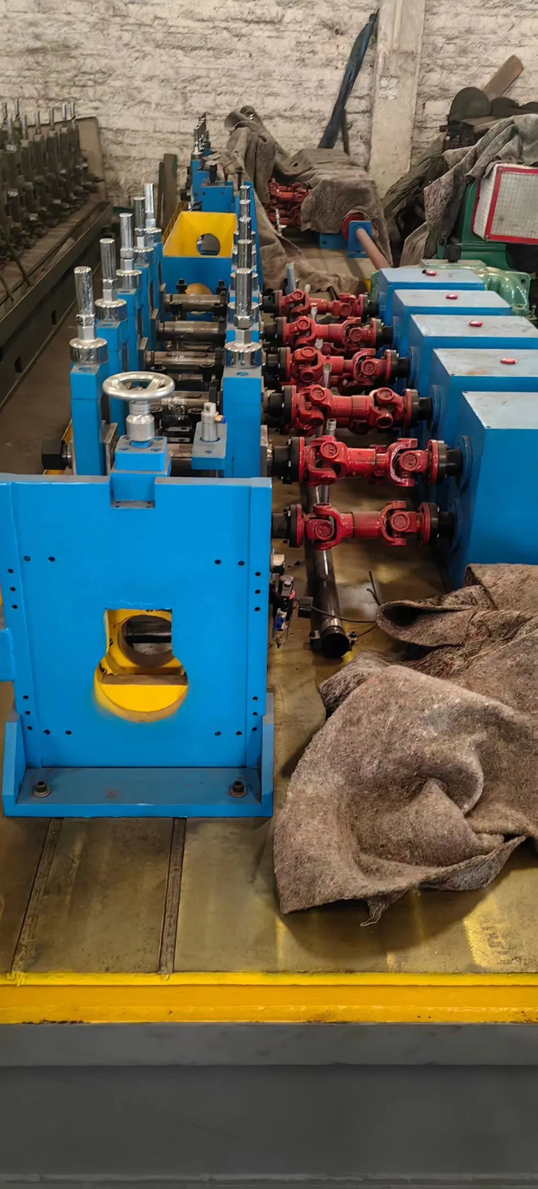 Tubería de acero al carbono de tecnología china de segunda mano 50 molino de laminación