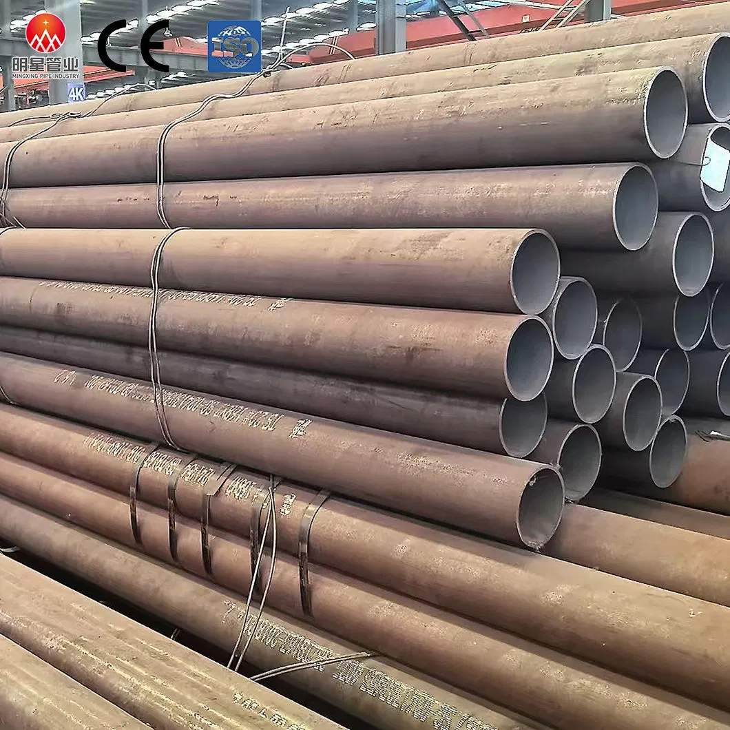 Tubería sin costura de acero al carbono de pared gruesa con certificado de prueba de fábrica para planta de energía y sistema de intercambio de calor de calderas