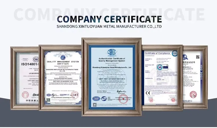 Certificado de Calidad del Acero