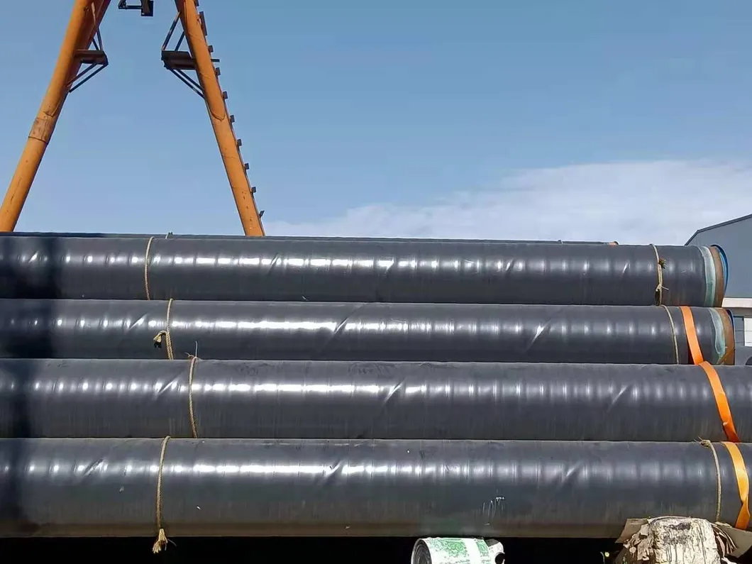 Tubería de acero soldada en espiral SSAW ERW LSAW de gran diámetro API5L X42 X52 X56 X60 X70