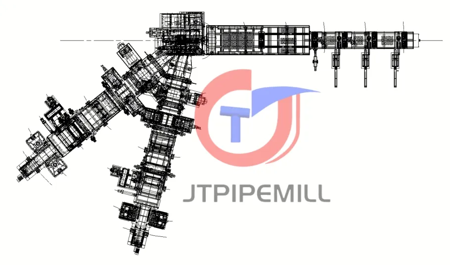 CAD dibujo técnico molino en espiral