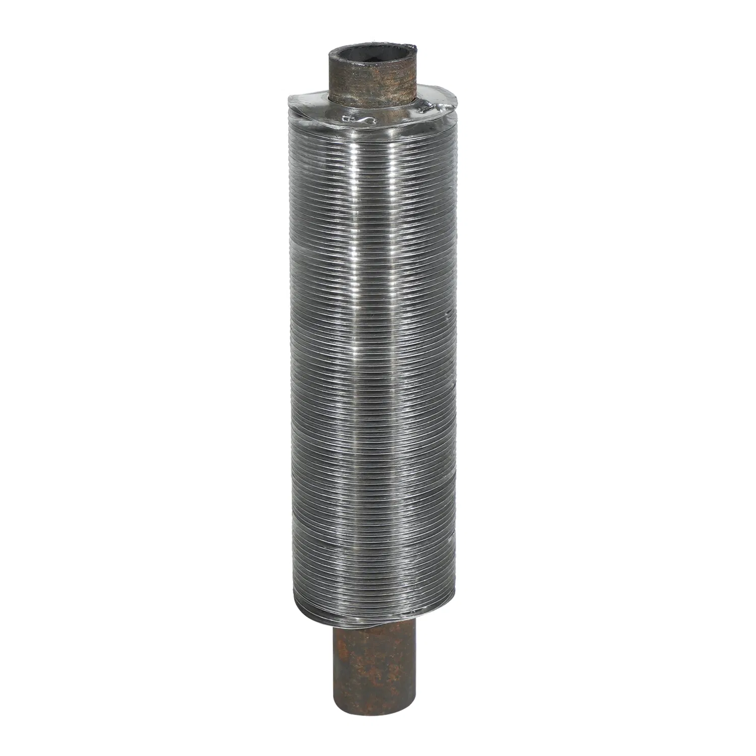 Tuberías de aletas soldadas de alta frecuencia en acero, aluminio, cobre, latón, soldadura láser, tubo Dr Fin extruido, tubo de aleta incrustado