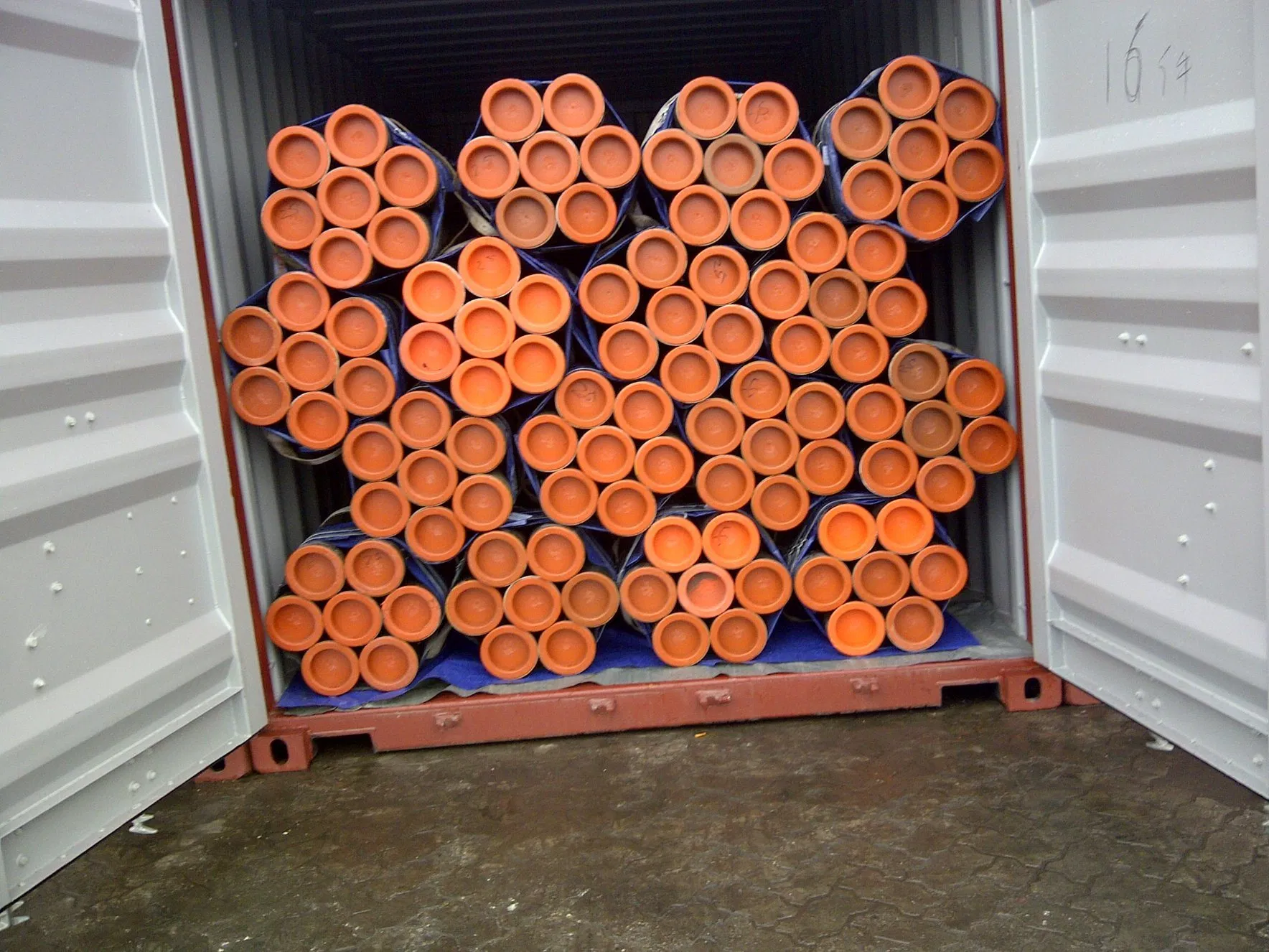 Q235B Tubo de acero inoxidable soldado por arco sumergido longitudinal