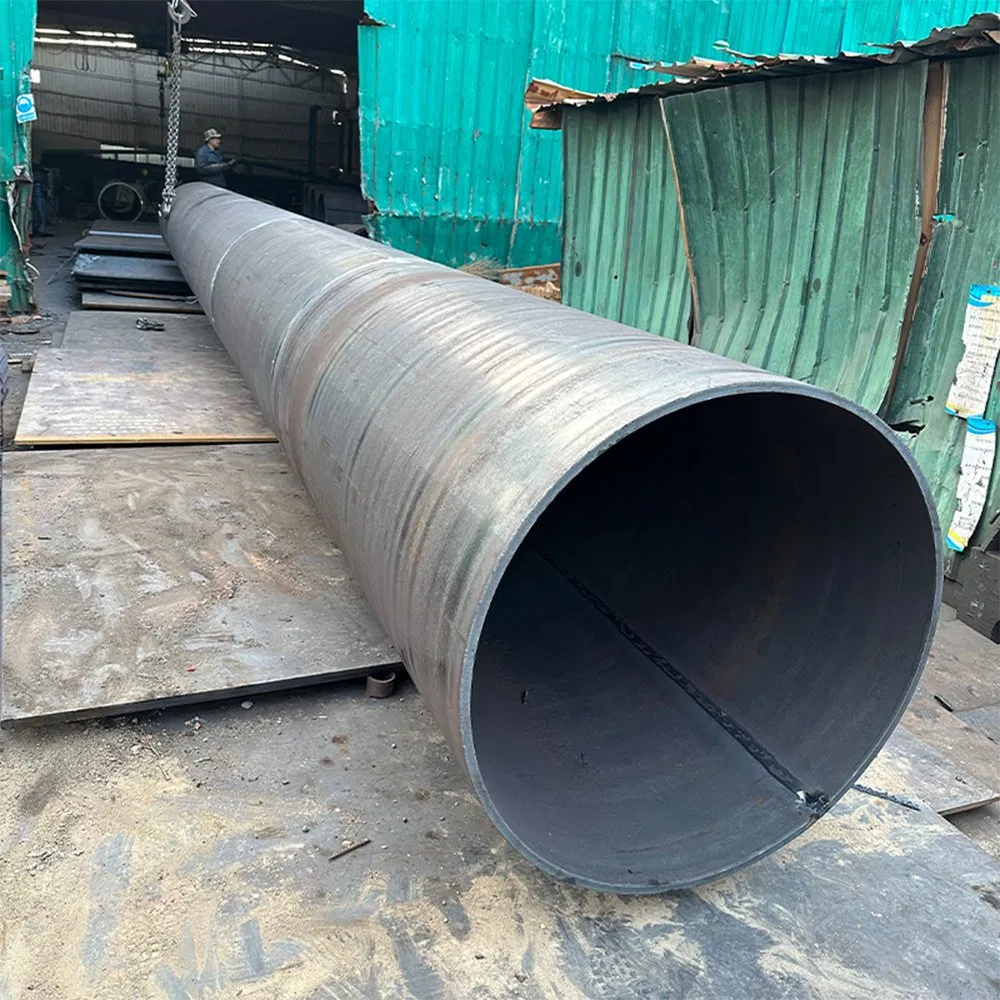 Tubo de Acero al Carbono de Gran Diámetro, Tubo Soldado Longitudinalmente en Caliente AISI 4140 Tubo de Aleación No Aleada 4130 42CrMo4 1020 1045 5120 5140