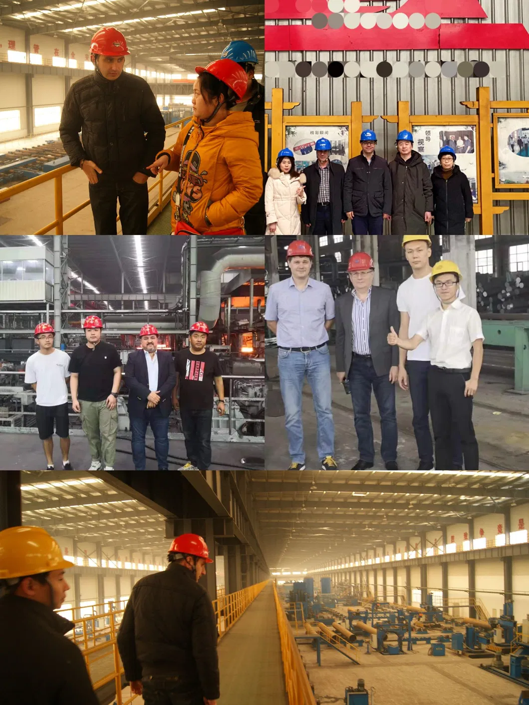 Visitas de clientes a la planta
