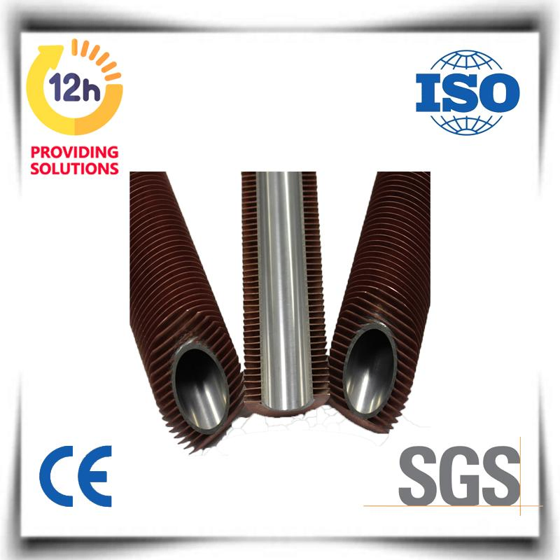 Finas de aluminio soldadas de alta frecuencia para fábrica de enfriadores