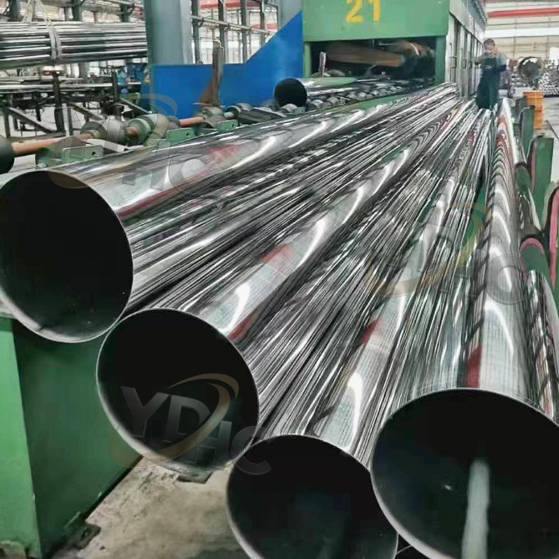 Fábrica personalizada de China SUS 201 202 304 316 316L tubo de acero inoxidable de grado