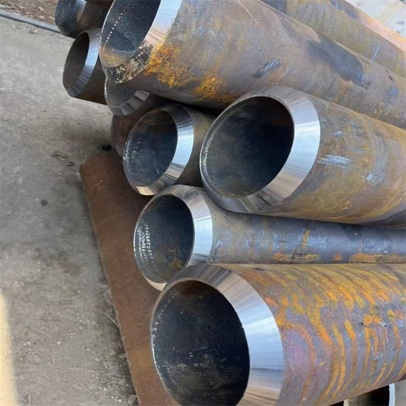 Tuberías de acero al carbono galvanizado de alta calidad Q235 LSAW ERW, venta directa de fábrica, personalizadas según sea necesario, tuberías de acero sin costura
