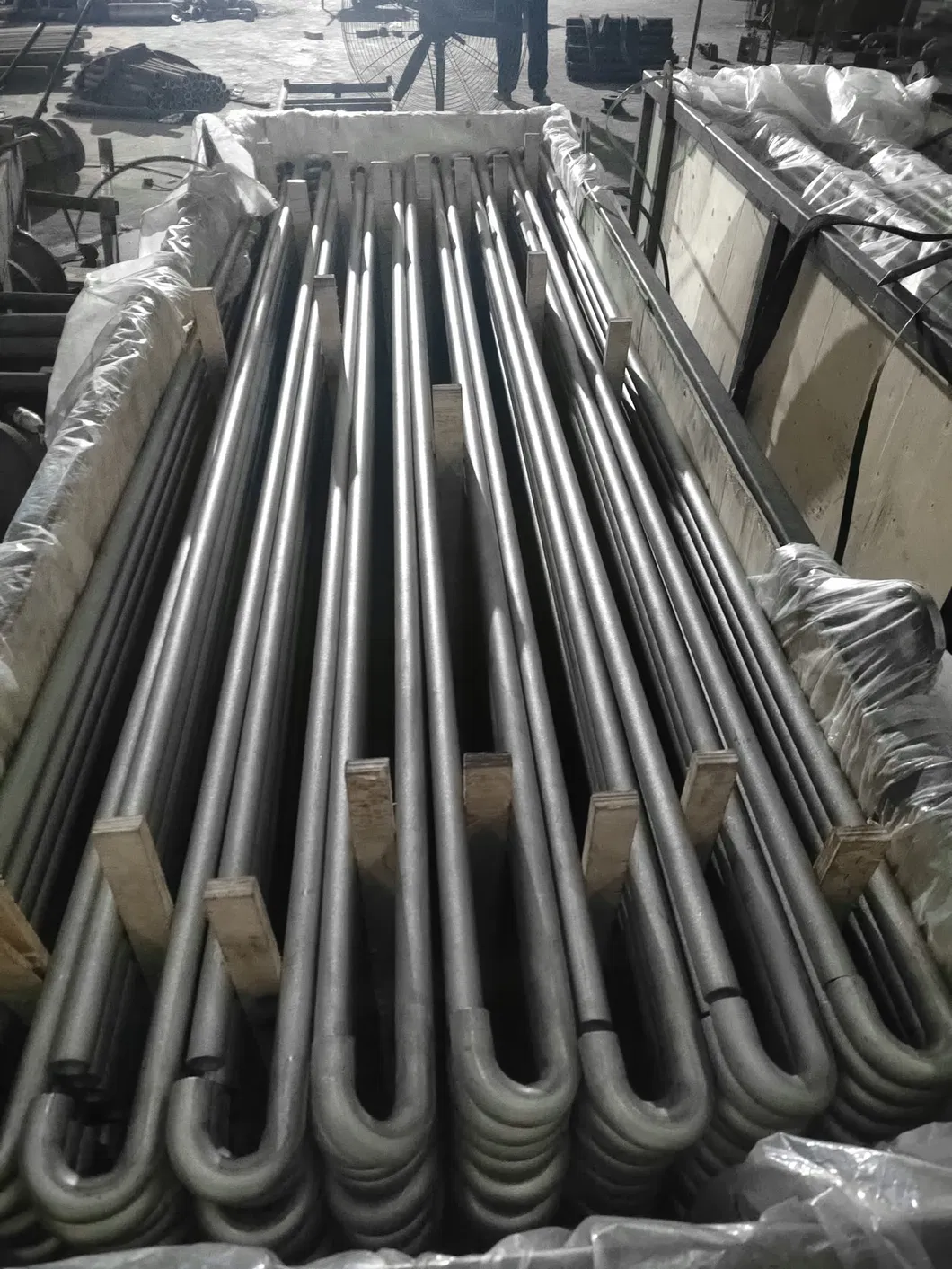 Tubo de aletas extruido en espiral soldado de alta frecuencia ASTM A179