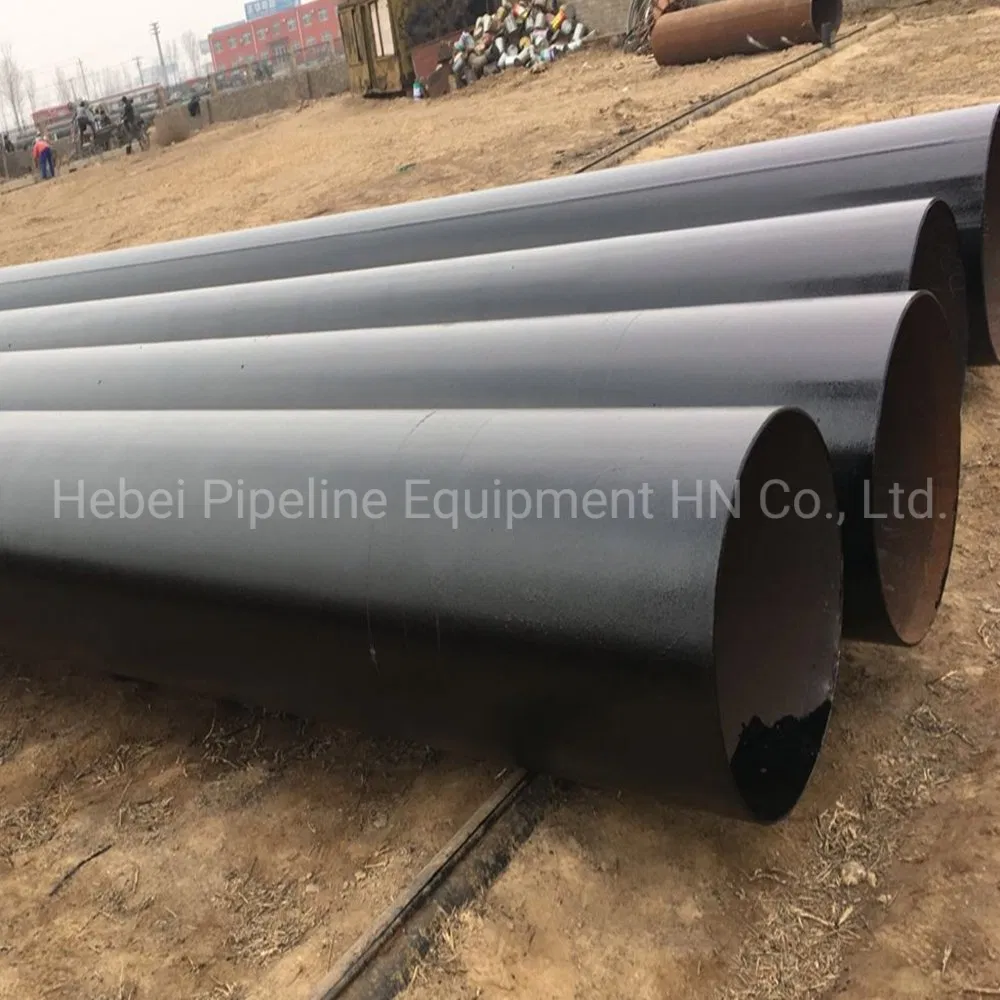 Tubería de acero LSAW Ms Carbon / Tubería formada UOE Jcoe soldada longitudinalmente por arco sumergido