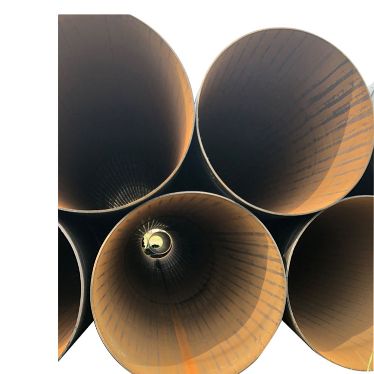 La norma ASTM 24 pulgadas Precio de los tubos de acero SSAW costura espiral de tubo de acero soldadas por arco sumergido